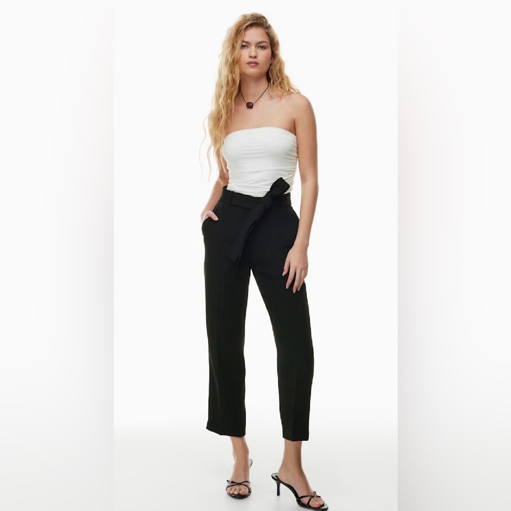 Aritzia Wilfred Tie Front Pant